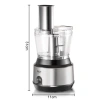 RAF Cross-border charging household electric meat grinder, multi-functional meat mixing, shredding and slicing food processor, portable Specification image